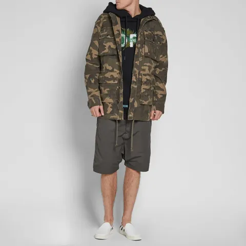 Camouflage Military Parka