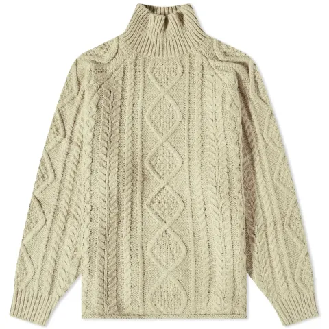 Turtleneck Cable Knit