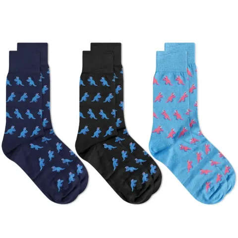 Dino Socks - 3 Pack