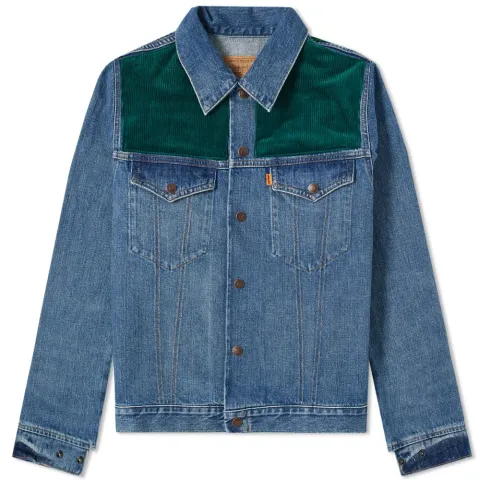 Levi's Vintage Clothing Orange Tab Trucker Jacket