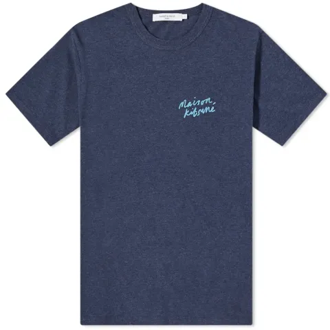 Maison Kitsuné Mini Logo Handwriting T-Shirt