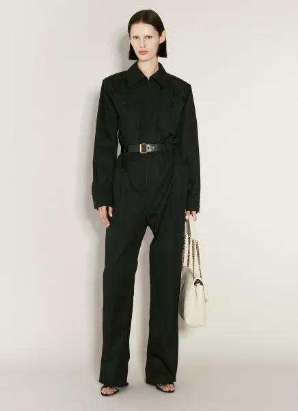Cotton Twill Jumpsuit