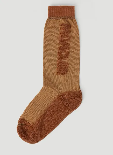 Terry Logo Socks