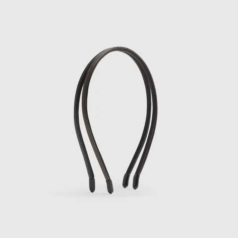 River Island Black And Brown Skinny Pack Of 2 Headbands