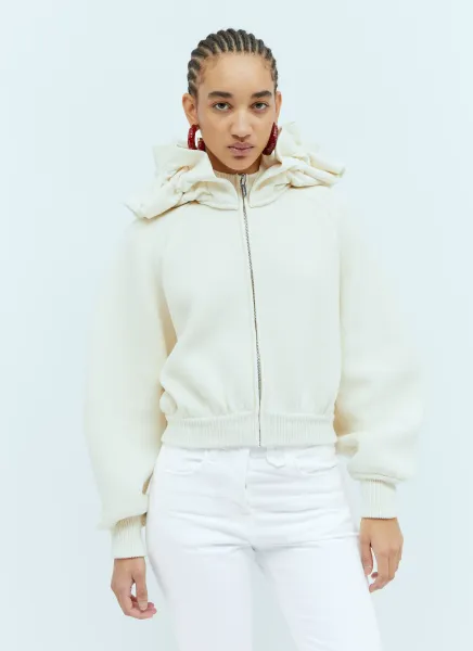 La Maille Crinoline Hooded Sweatshirt