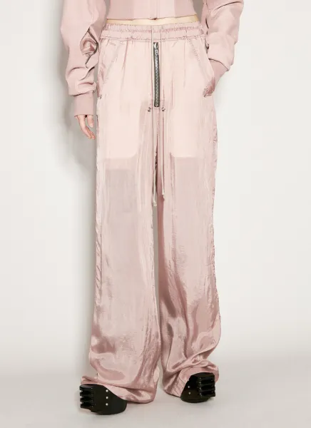 Satin Track Pants