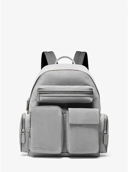 Michael Kors Dakota Suede Cargo Backpack