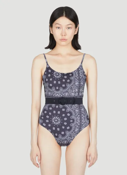 St Tropez Bandana Print Swimsuit