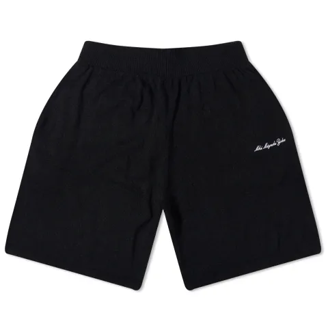 Lightweight Mohair Knit Shorts