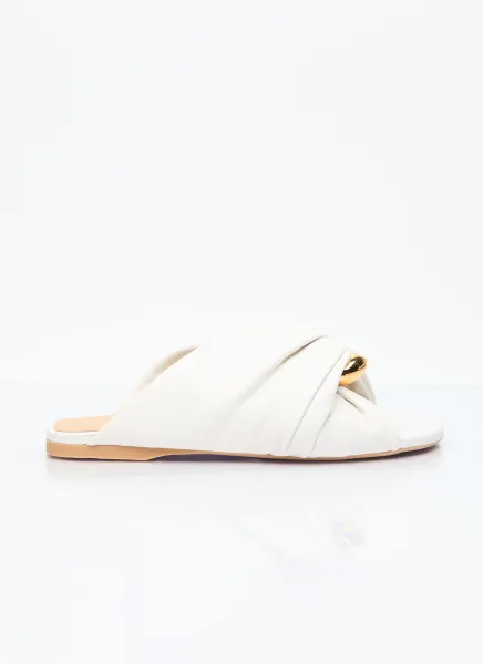 Corner Leather Flats