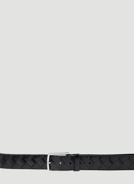 Intreccio Leather Belt