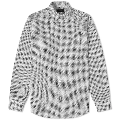 Hand Drawn Repeat Logo Shirt