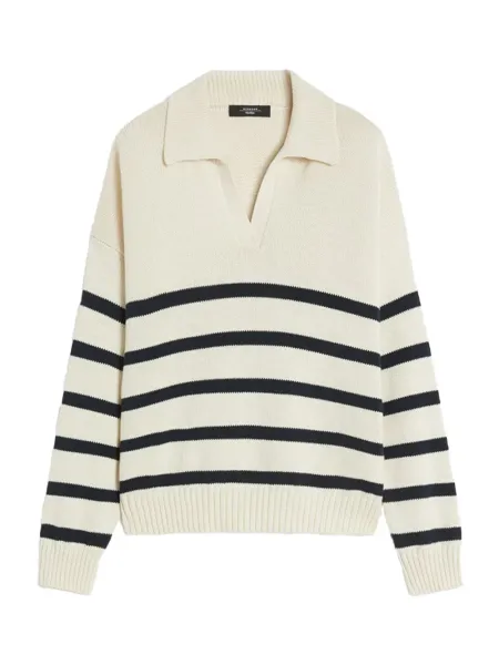 Wkdpanfilo Jumper Cream Navy
