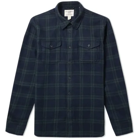 Bramley Wool Check Overshirt