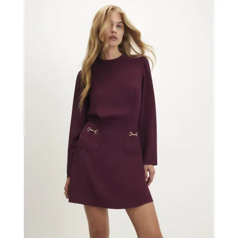 River Island Snaffle Crepe Mini Dress