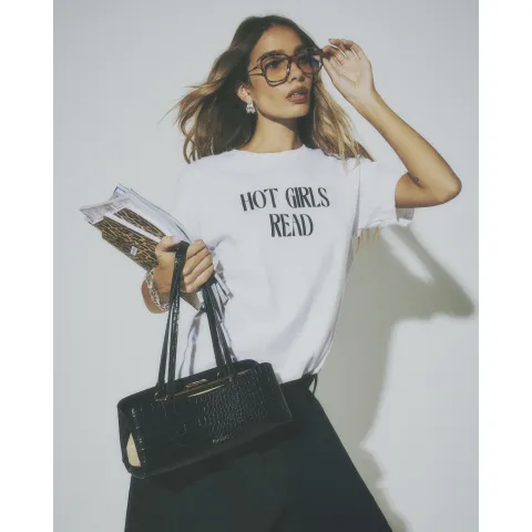 River Island Cotton Hot Girls Read Baby T-Shirt