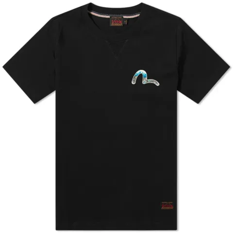 Back Print Dragon Seagull T-Shirt