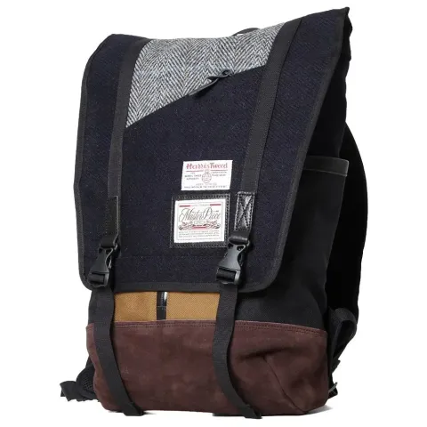 Harris Tweed Slash Back Pack