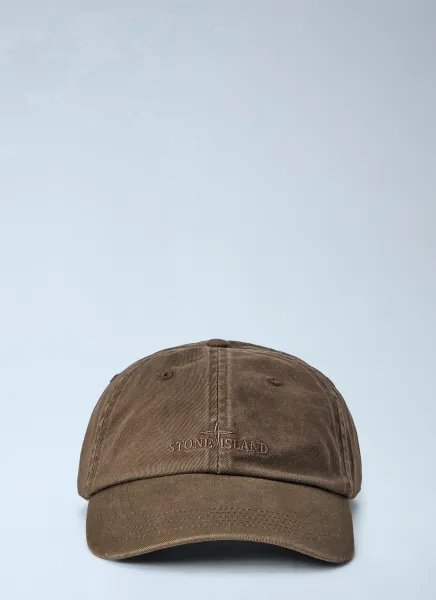Stone Island Cotton Twill Cap