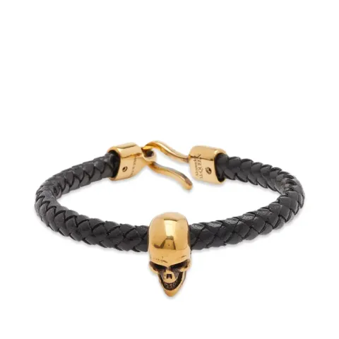 Leather Skull Bracelet