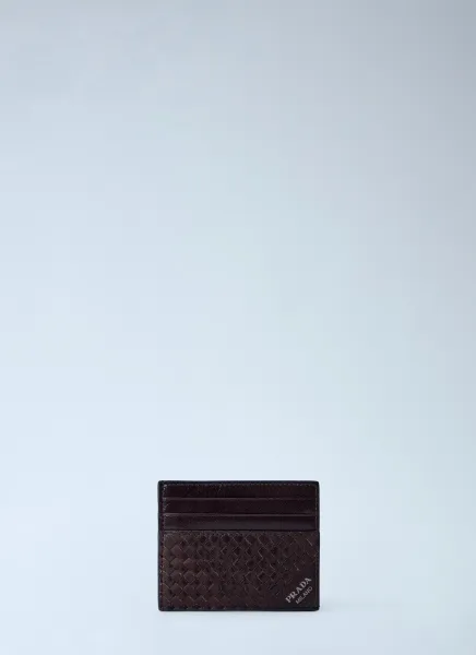 Prada Leather Card Holder