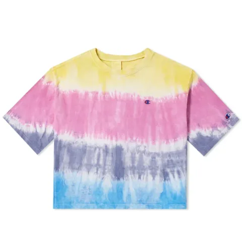 Women's Tie Dye Cropped Tee