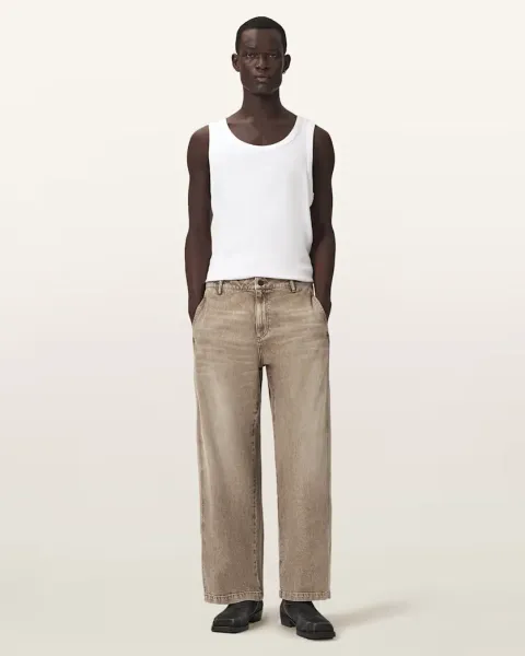 Raafi Barrel Leg Denim Jeans