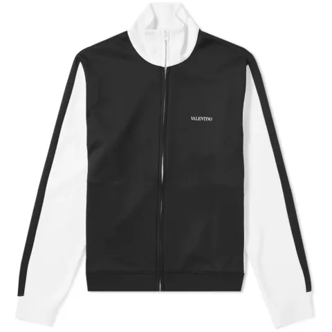 Contrast Stripe Track Top