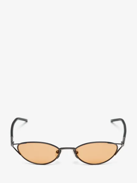 T-Bar Sleek Cat-eye Sunglasses