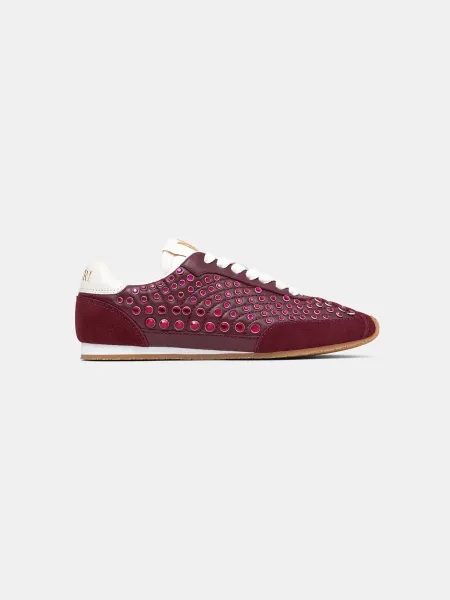 WOMEN - WOMEN'S STUD PACIFIC FLAT - Aged Port