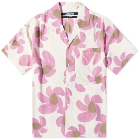 Flower Logo Vacation Shirt