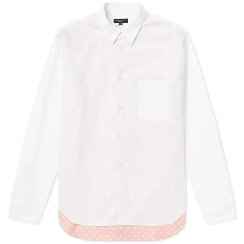 Comme des Garcons Homme Plus Layered Polka Dot Shirt