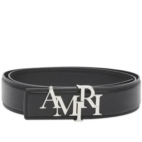 4cm Staggered Logo Belt
