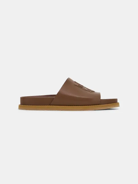 MA LEATHER SANDAL - Tan