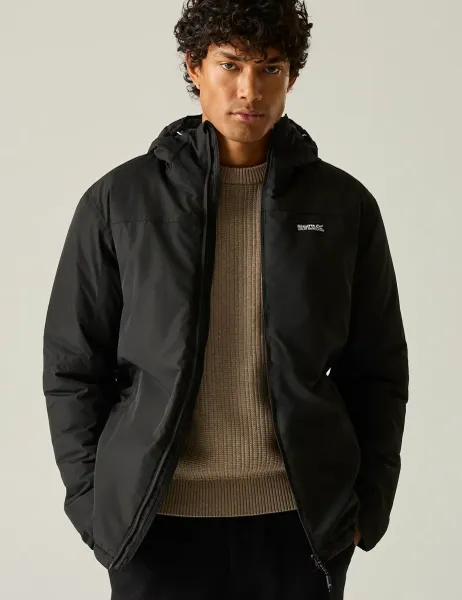 Thornridge Waterproof Hooded Jacket Black