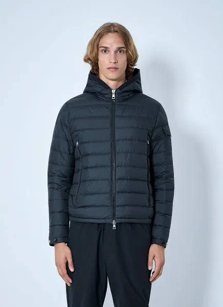 Galion Hooded Short Down Jacket