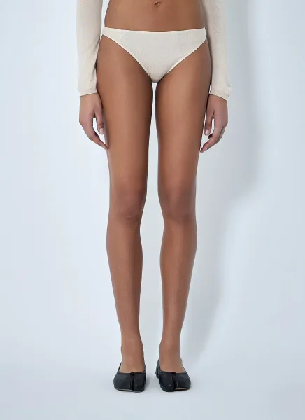 Textured Knit Briefs