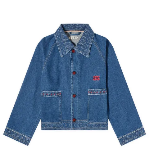 Embroidered Denim Jacket