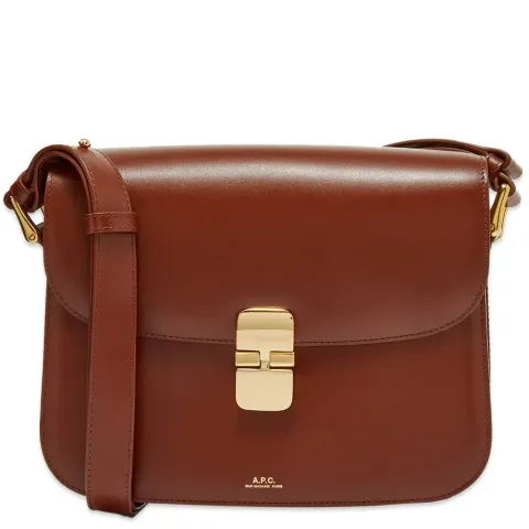 A.P.C. Grace Leather Shoulder Bag