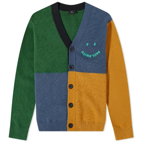 Happy Panel Cardigan