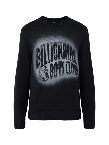 Billionaire Boys Club Stencil Arch Logo Knitted Crewneck