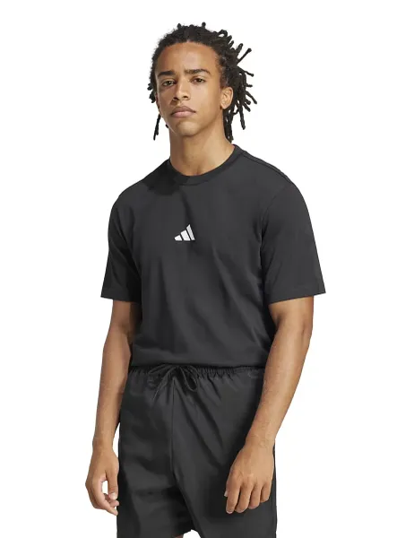 Adidas Essentials Small Logo Pure Cotton T-Shirt