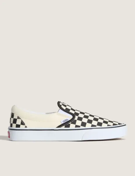 Vans Classic Slip-On Canvas Checkerboard Trainers
