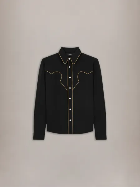 WESTERN SHIRT - Black