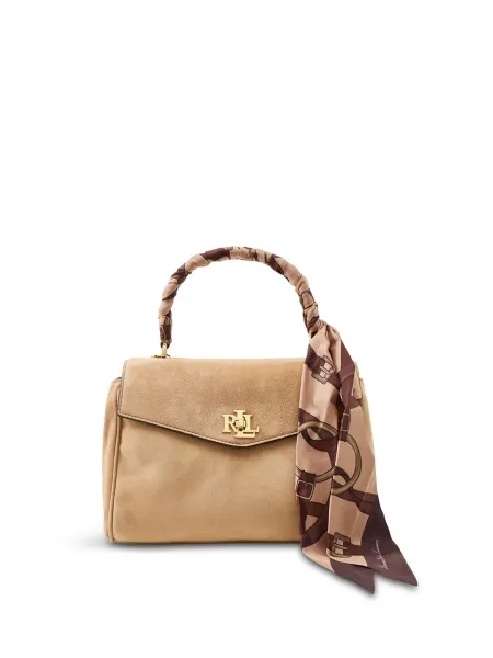Lauren Ralph Lauren Sheep Leather Farrah Small Soft Satchel
