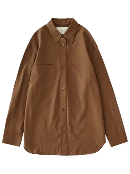 Leto Stripe Shirt Brown