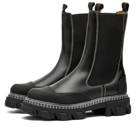 Cleated Mid Chelsea Boot