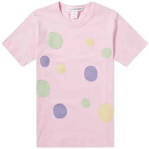 Comme des Garcons SHIRT Cut & Sew Polka Dot Tee