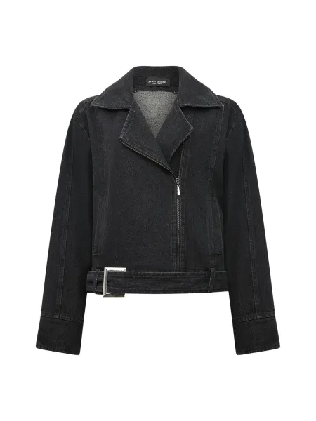 Denim Biker Jacket