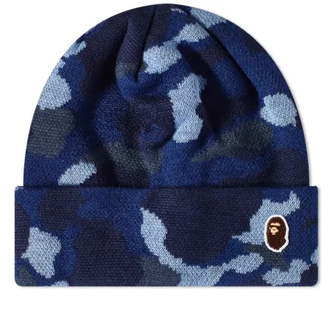 Color Camo Knit Cap